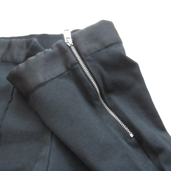 Everlane Black Side Zip Pants Size 2 Straight Leg Classic Office Career Cropped - Picture 9 of 11